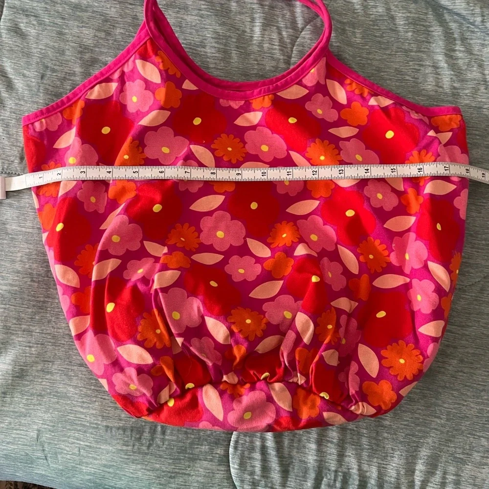 Floral Boho Tote Packable - Picture 3 of 10